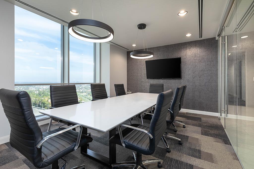 Windowed Conference Room With Views